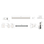 QA1 Pro Parallel 4-Link System Single Adjust Coilovers