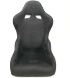 NRG FRP Bucket Seat - Echelon Light Weight - Black Stitching w/ NRG Arrow Embroidery - Large