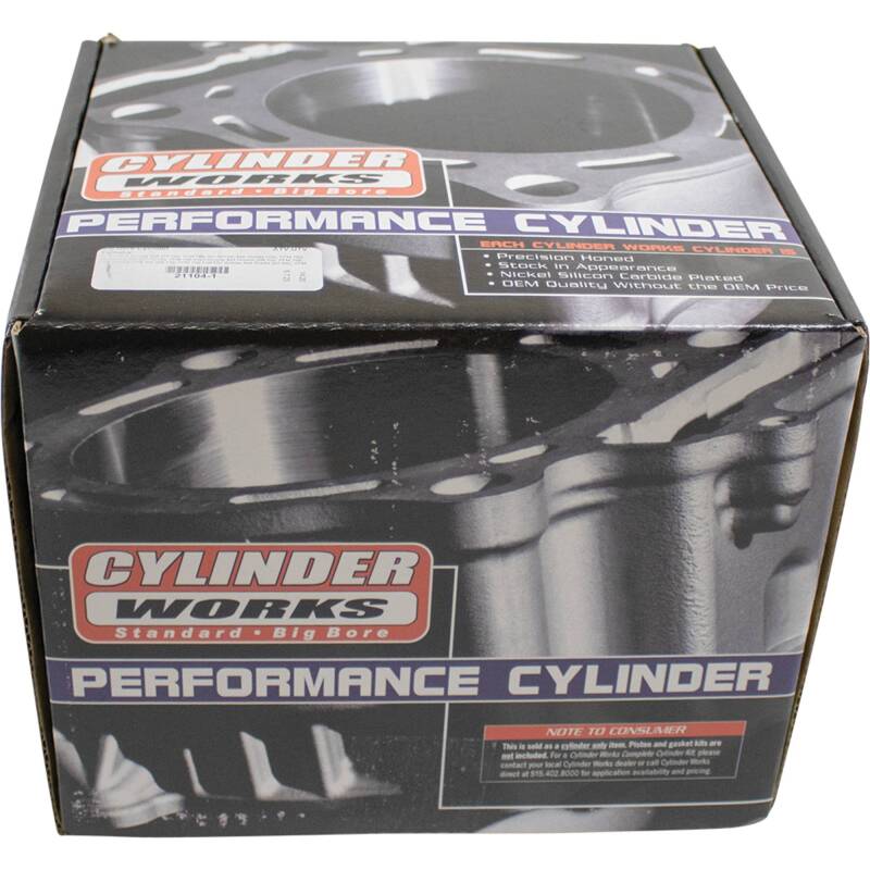 Cylinder Works 14-15 Yamaha YFM 700 D Grizzly 4x4 700cc Big Bore Cylinder 105mm