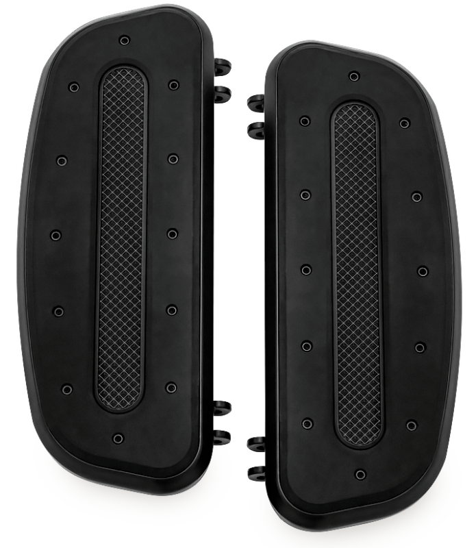 Kuryakyn Heavy Industry Driver Floorboards Black