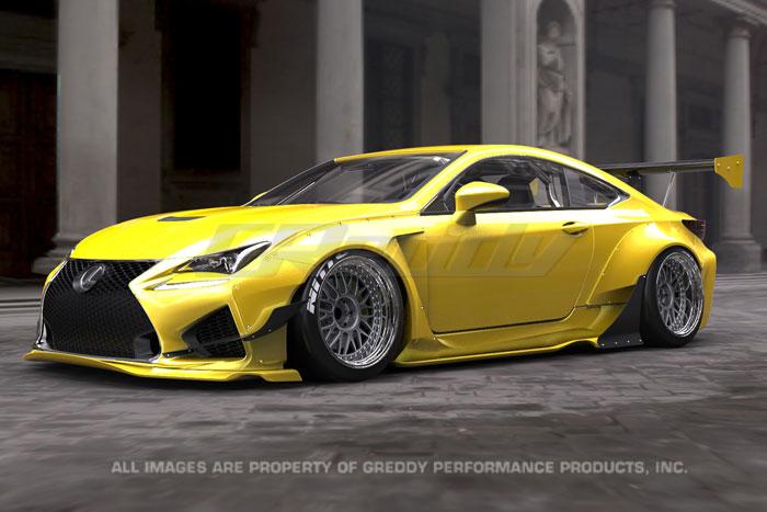 GReddy 2015+ Lexus RC-F Rocket Bunny Full Wide-Body Aero Kit w/ GT Wing