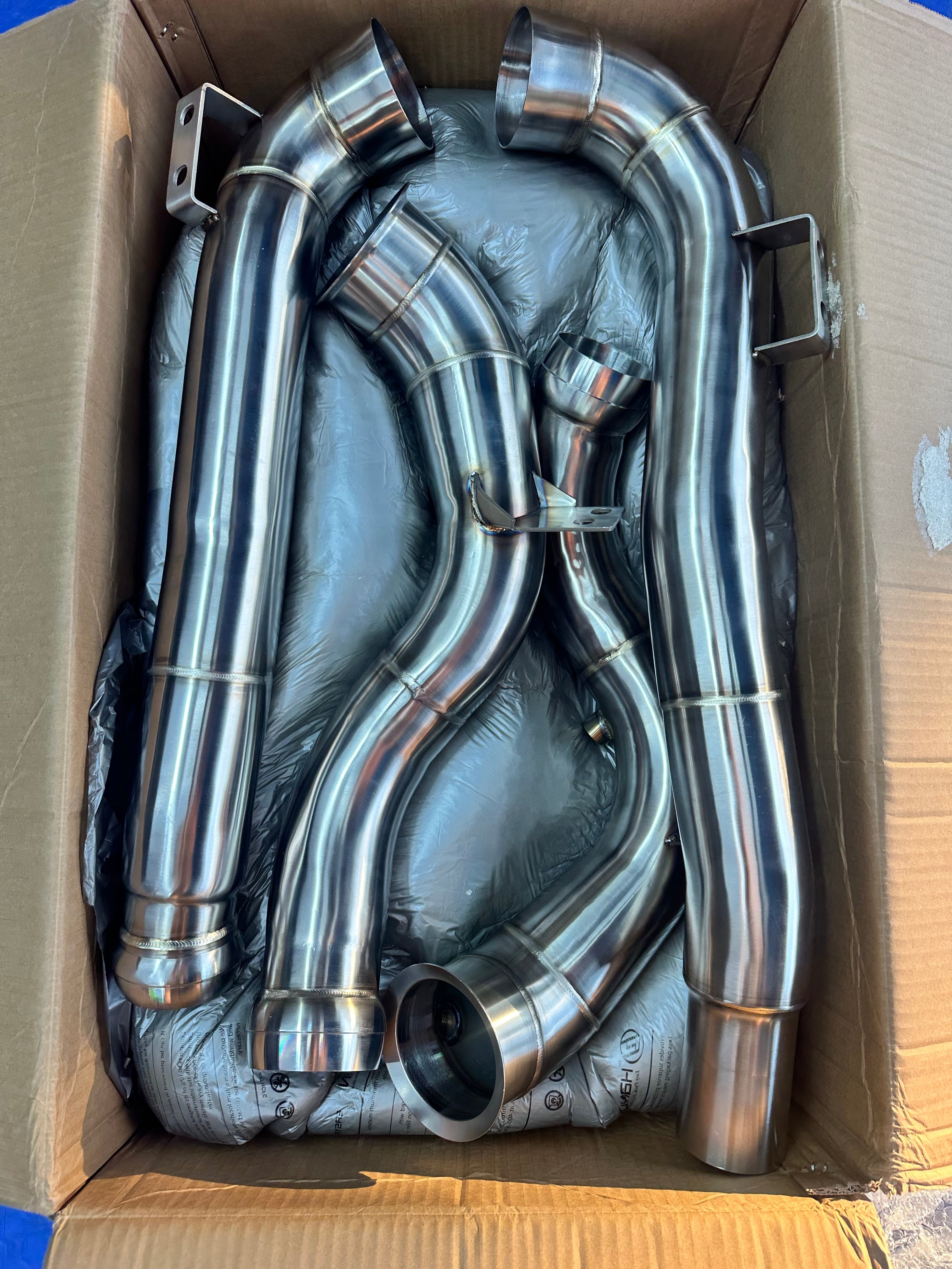 IRL Mercedes Benz AMG 2016-2020 M178 C190 GT GTS GTC GTR GT63 DOWNPIPE 4.0T