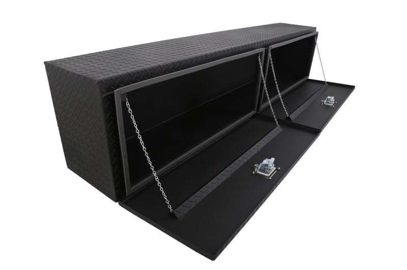 Deezee Universal Tool Box - Specialty 90In Topsider Black BT Alum (Txt Blk)