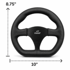 10" Drag D-Shape Racing Steering Wheel for Drag, Track & Performance Cars – 789464 - Granatelli Motor Sports