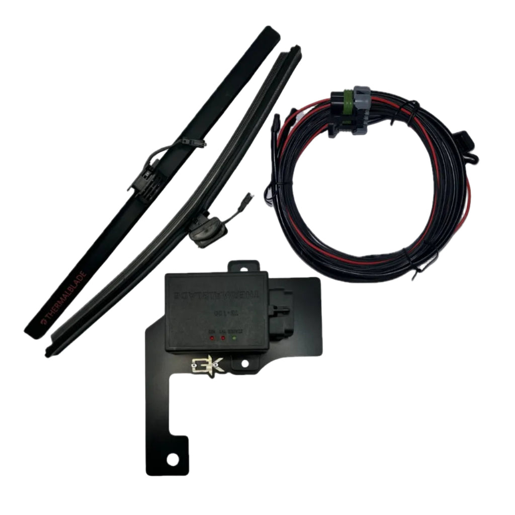 2021-2023+ Ford Bronco Heated Wiper Blades with Installation Brackets By Gatekeeper Off-Road