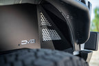 DV8 Offroad 07-18 Jeep Wrangler JK Rear Inner Fender - Satin Black
