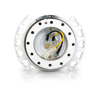 NRG Quick Release Kit - Silver Body/ Shinny Chrome Heart Cutout Ring