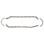 Fel-Pro Cadillac DeVille OS 30202 C Engine Oil Pan Gasket Set Blue Stripe cork-rubber