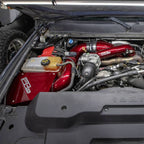 Wehrli 11-16 Chevrolet 6.6L Duramax LML 4in Intake Kit Stage 2 - Chevy Orange
