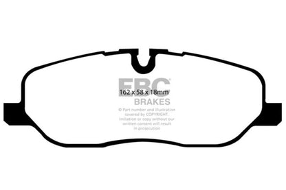 EBC 05-10 Land Rover LR3 4.4 Ultimax2 Front Brake Pads