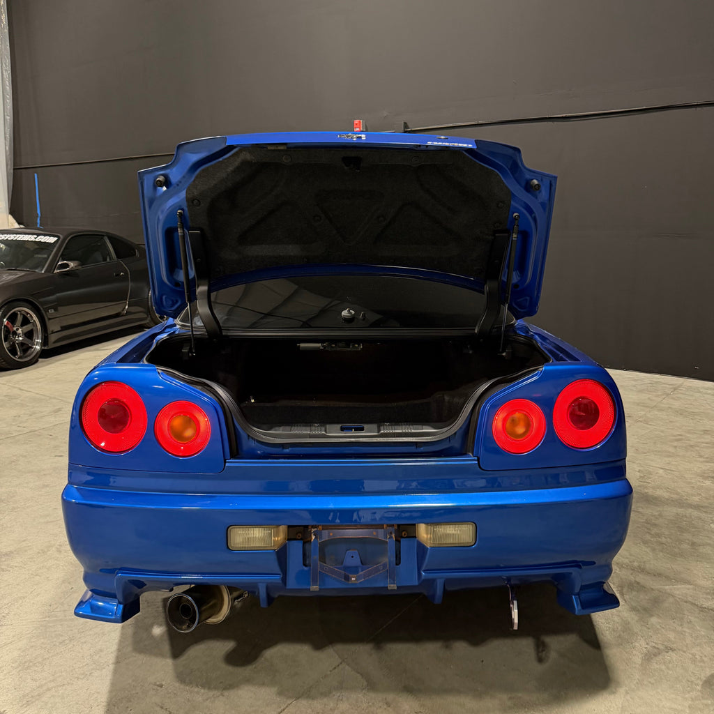 2000 Nissan Skyline R34 GTT Bayside Blue by Bull Boost Performance