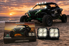Marshin Whips LED Light Pods | High-Output Off-Road Spot Lights | Pair
