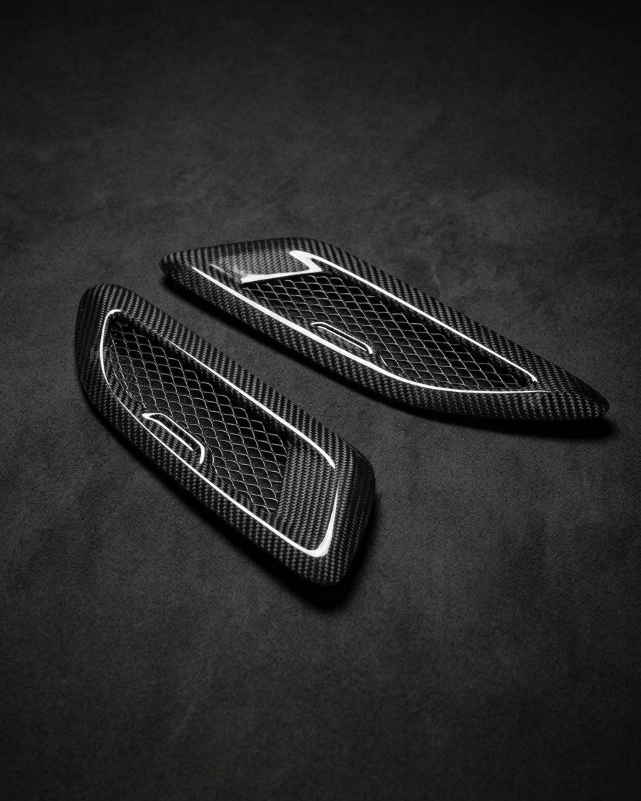Carbon Fiber Universal Engine Hoods Vents for BMW F80 M3 F82 M4 F87 M2 F90 M5 G30
