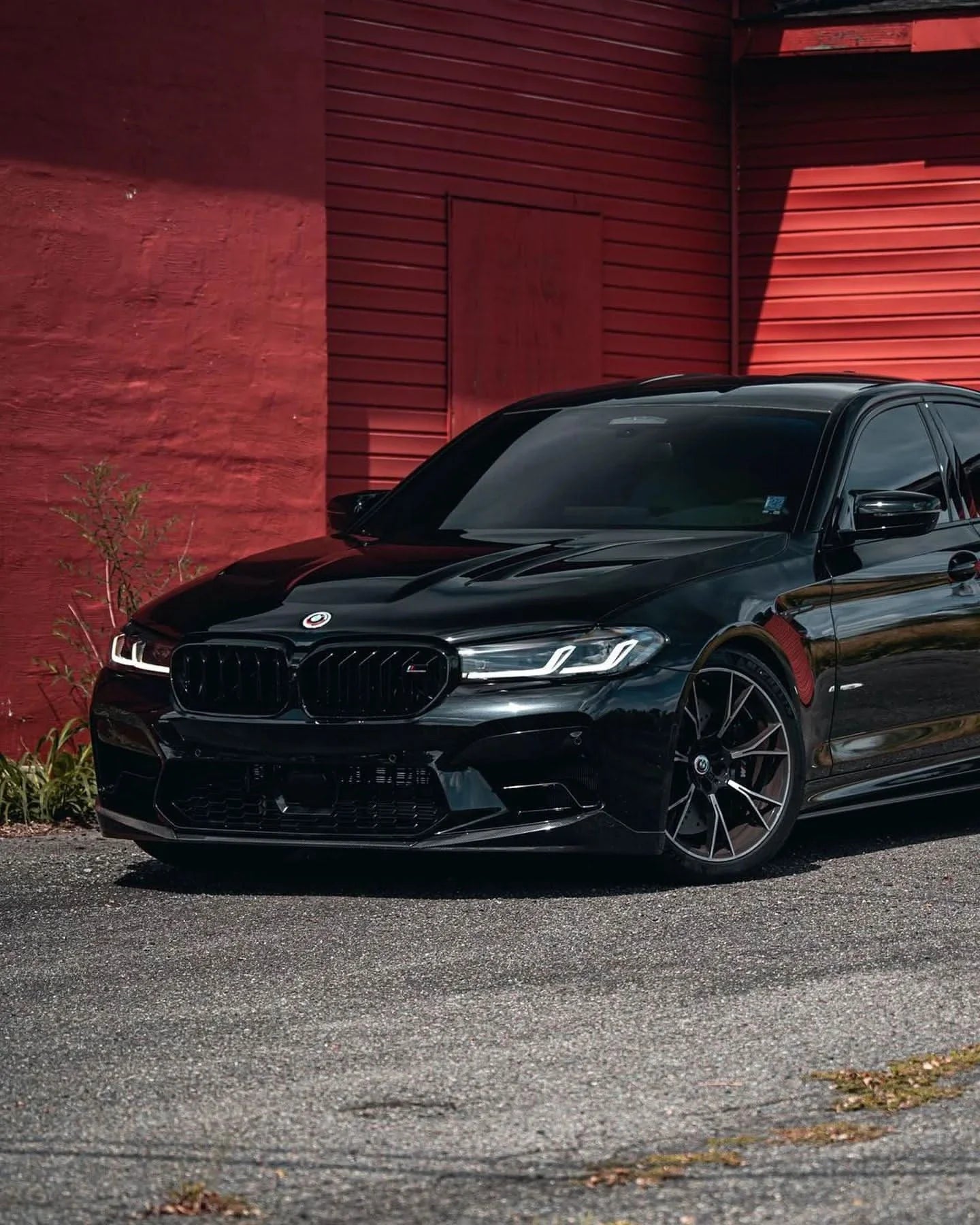 BMW 5 Series F90 M5 LCI CS Style Carbon Fiber Front Lip (2021+)