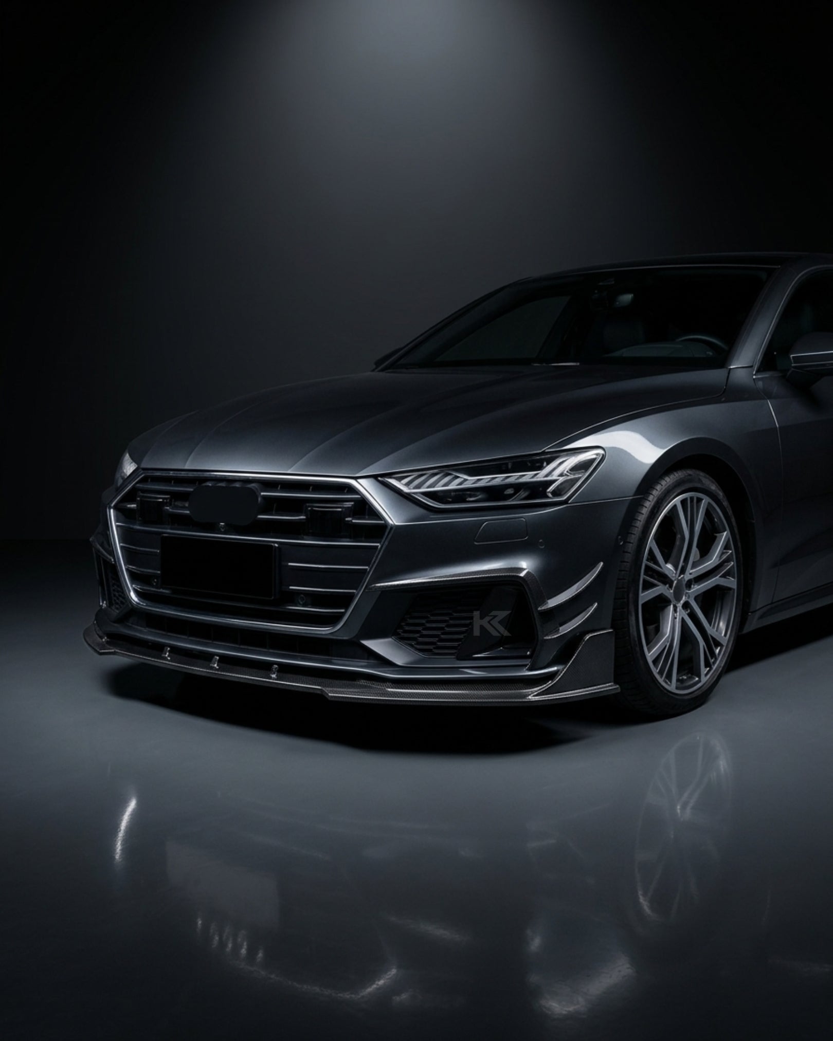 Audi A7 S-Line / S7 Sportback Carbon Fiber Front Chin Lip Spoiler 2019 - Up