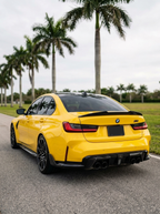 BMW 3 Series G20 G28/G80 M3 PSM Style Carbon Fiber Trunk Spoiler (2019 - 2024)