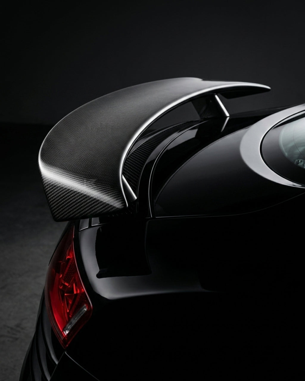 Audi R8 GT V8 / V10 Coupe Carbon Fiber GT-Style Rear Wing Spoiler 2008 - 2016