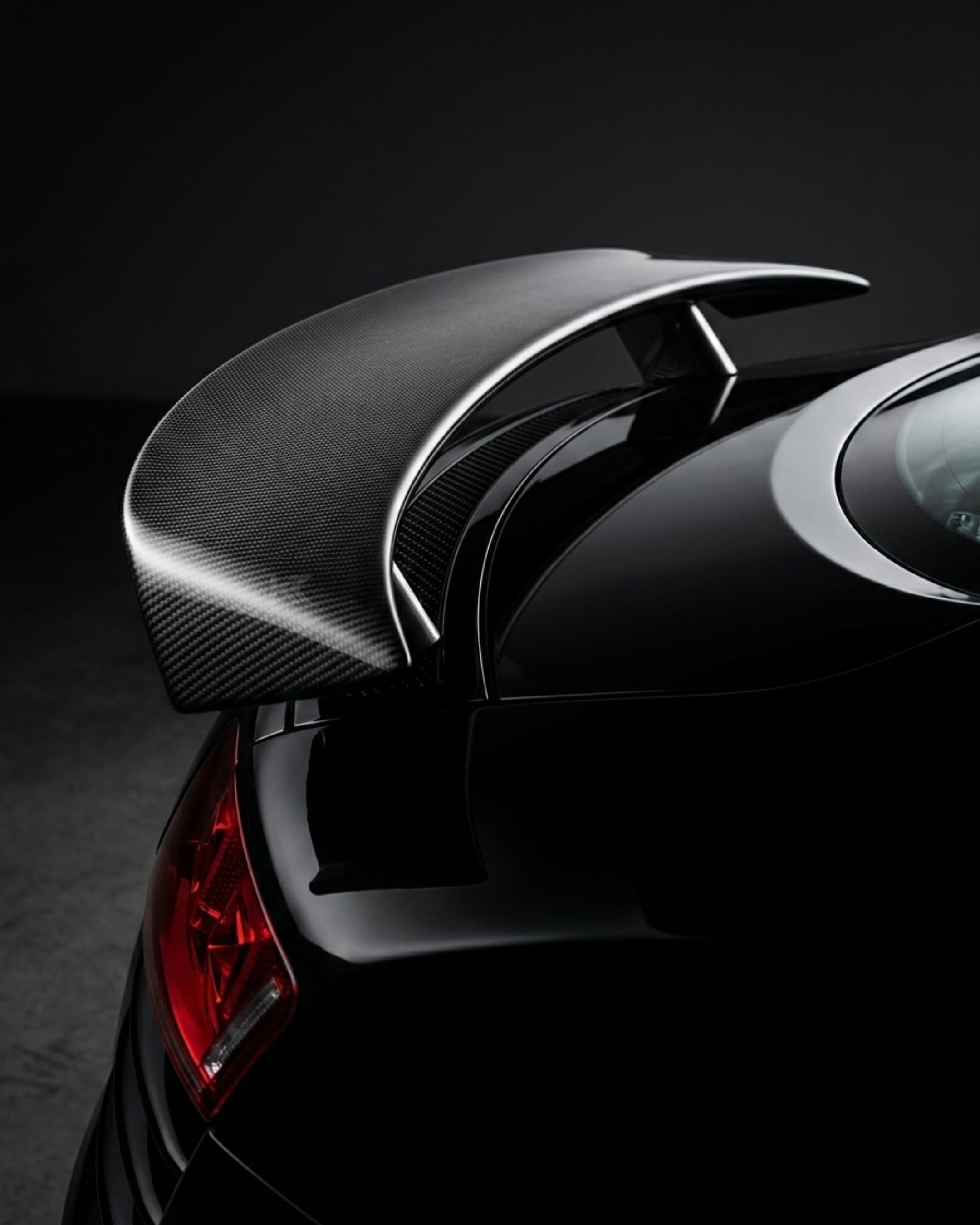 Audi R8 GT V8 / V10 Coupe Carbon Fiber GT-Style Rear Wing Spoiler 2008 - 2016