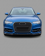 Audi A6 / S6 C7.5 Carbon Fiber Front Lip – Gloss Black Splitter (2016–2018 Sedan)