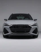 Audi RS6 C8 Avant Pre-Preg Dry Carbon Fiber Front Grille Insert Trim Cover 2019 - 2021