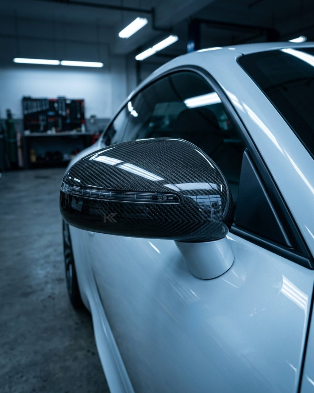 Audi R8 / TT Carbon Fiber Side Wing Mirror Covers 2008 - 2014