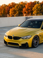 BMW 3 Series F80 M3 F82 F83 M4 CS Style Carbon Fiber Front Lip (2015 - 2019)