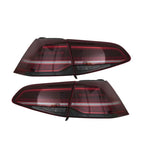 VW MK7 Golf 7 and Golf MK7 7.5 Euro Style Tail Lights 2013-2019