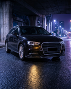 Carbon Fiber Front Lip Splitter – Audi A3 / S3 8V S-Line Hatchback (2017-2019)