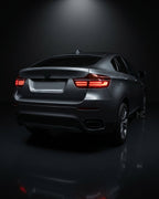 BMW X6 E71 Red and Smoked LED Tail Light Upgrades 2007-2014