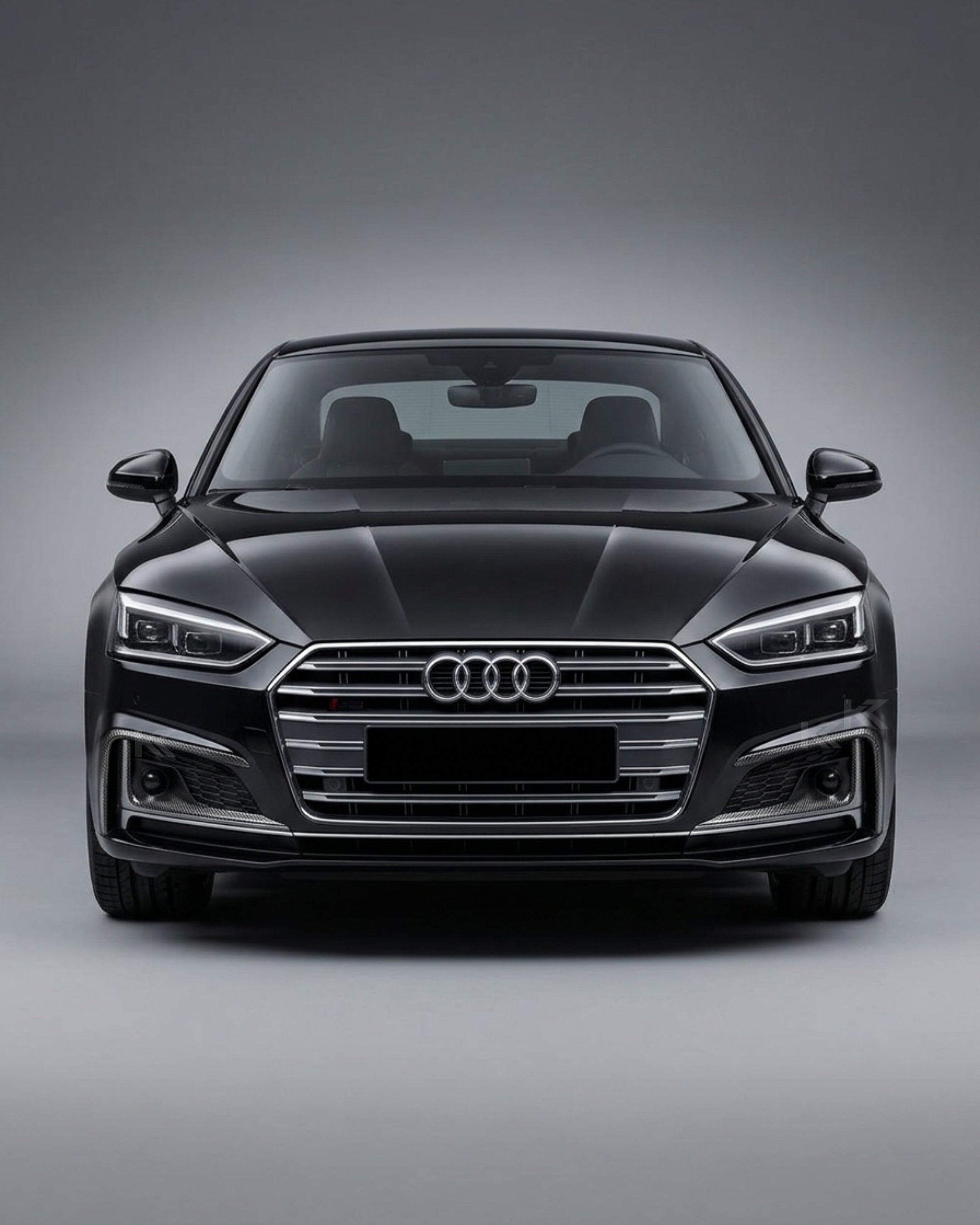 Audi A5 S-Line / S5 B9 Carbon Fiber Front Bumper Canards 2017 - 2019