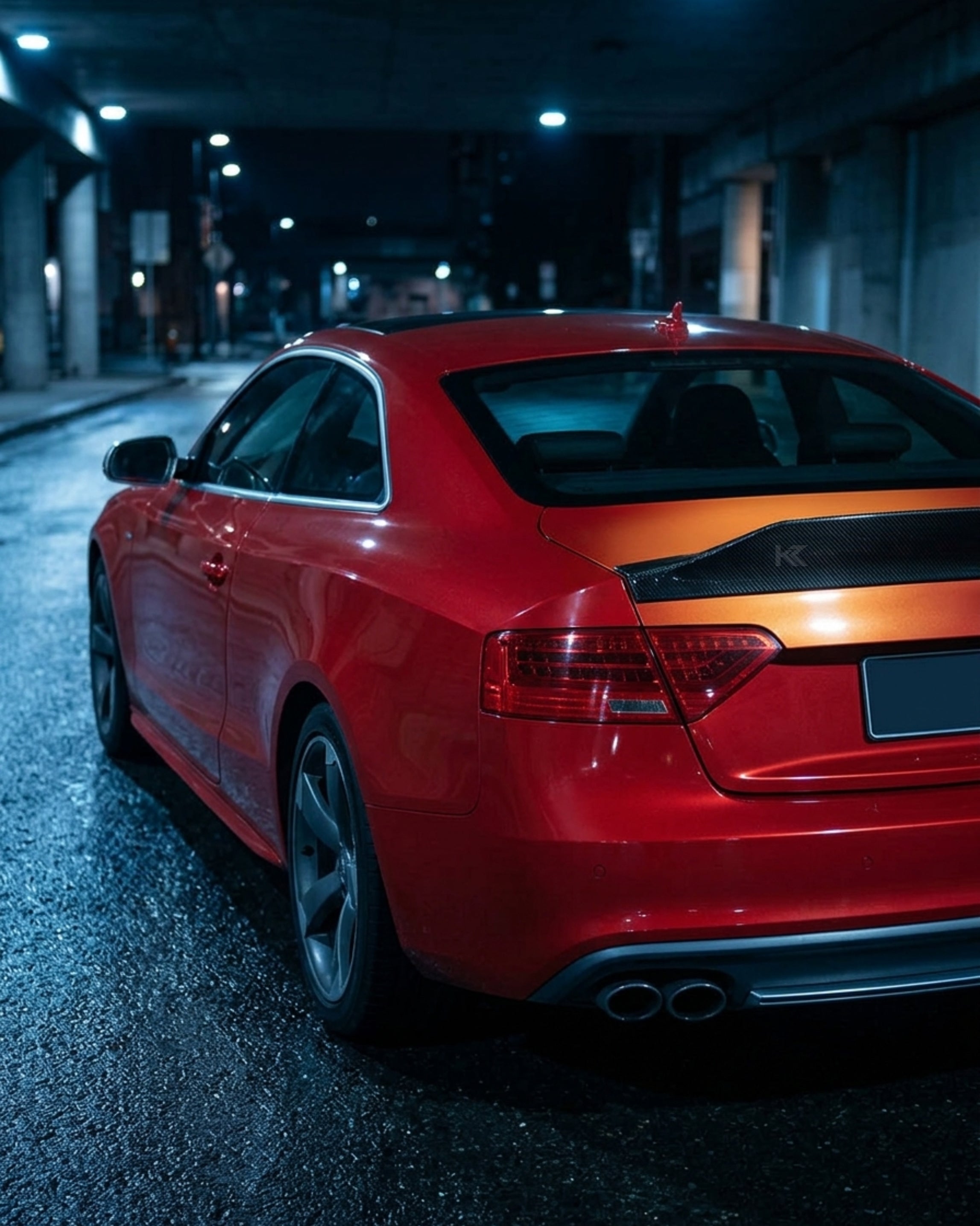 Audi A5 / S5 / RS5 B8.5 Coupe 2-Door Carbon Fiber Rear Trunk Spoiler 2012 - 2016
