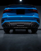 Audi S3 8Y / A3 S-Line Sedan Carbon Fiber Rear Bumper Diffuser 2021 - 2023