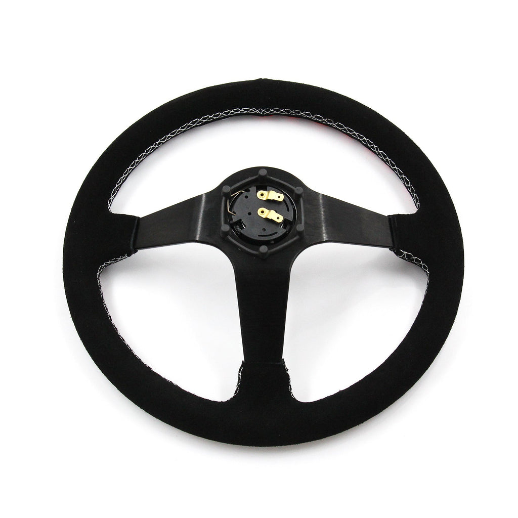 Have Faith Steering Wheel + Hub Adapter for Toyota Chaser KE70 AE71 AE82 AE86 Supra Corolla - Bull Boost Performance