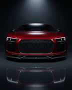 Audi R8 V10 / V10 Plus Coupe 4S Gen 2 Carbon Fiber Front Bumper Lip Spoiler Set 2016 - 2018