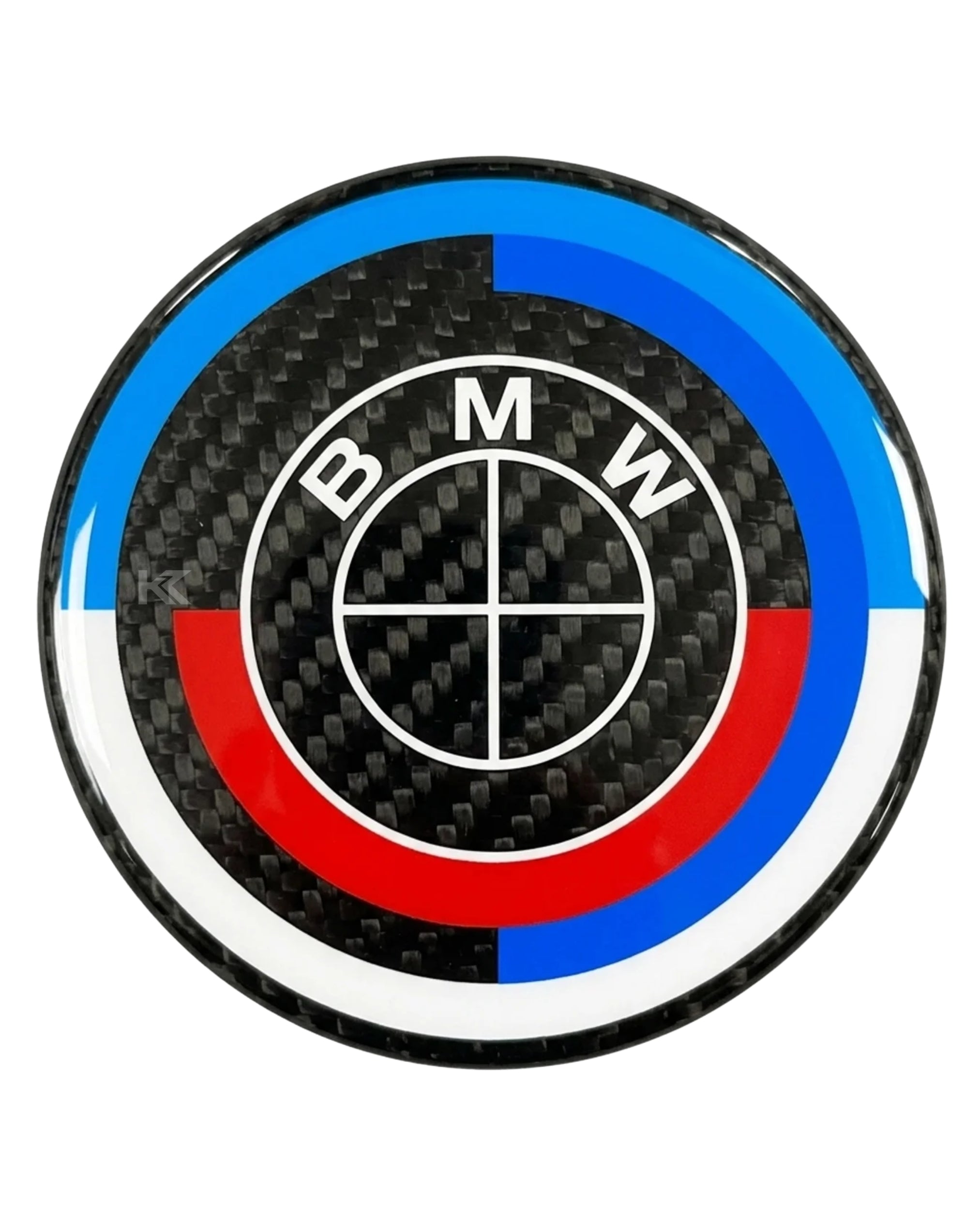 BMW Roundel Emblem Covers - Full Carbon Fiber