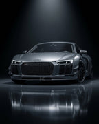 Audi R8 V10 Coupe 4S Gen 2 Dry Carbon Fiber Custom-Design Front Bumper Lip Spoiler 2016 - 2018