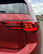 Volkswagen Golf 8 European Style LED Tail Lights 2020 - 2023
