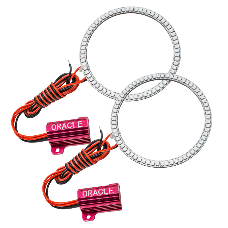 Oracle 06-10 Jeep Commander LED Fog Light Halo Kit - Blue