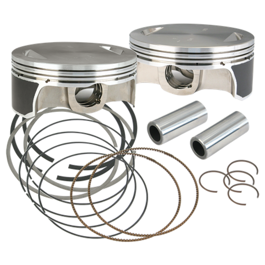 S&S Cycle 2007+ BT 4-1/8in Piston Set - .010in