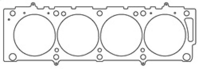 Cometic Ford FE V8 .075in MLS Cylinder Head Gasket - 4.400in Bore - Does Not Fit 427 SOHC Cammer