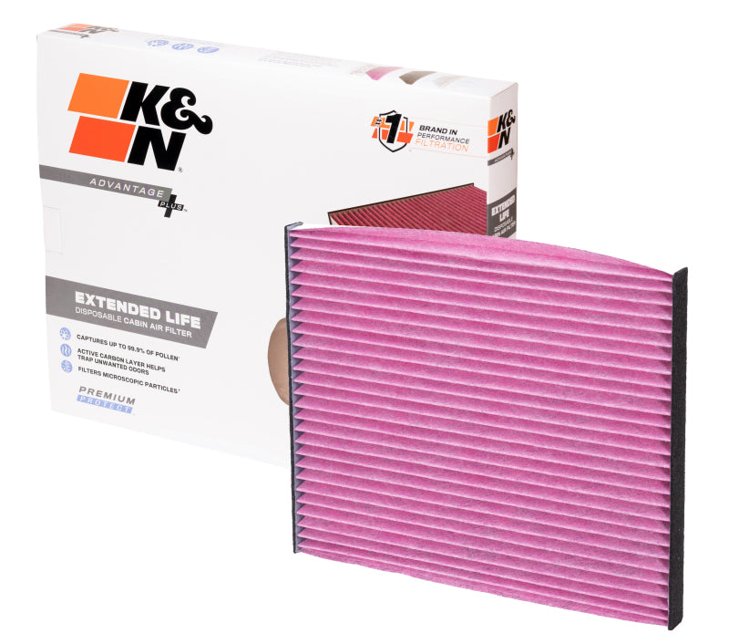 K&N Disposable Cabin Air Filter Advantage Plus 15-24 Ford Edge
