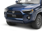 Raxiom 14-24 Toyota 4Runner CXR Series LED Headlights with Amber DRL- Black Housing- Clear Lens