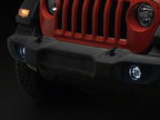 Raxiom 18-26 Jeep Wrangler JL V2 LED Fog Lights with Amber Turn Signal