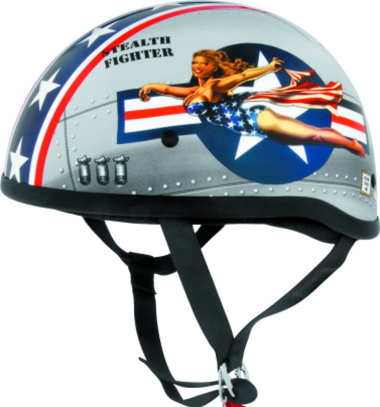 Skid Lids Bomber Pinup Original Helmet - Large