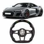 Audi R8 TT TTS LED RPM Carbon Fiber Steering Wheel 2018-2021