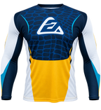 Answer  Syncron Raceday Jersey Yellow/Navy/Cyan/White Youth - Medium