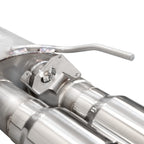 Stainless Works 2024 Mustang GT Catback Quad Tips Redline Sound H-Pipe Factory Connect Exhaust