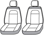 Covercraft 23-25 Ford F150 Carhartt SeatSaver Custom Seat Cover - Brown