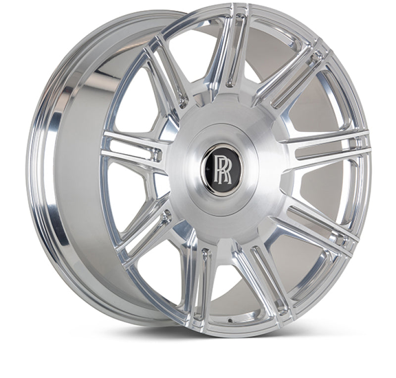 Vossen x Novitec SP2 22x10.5 5x112 BP ET15 Brushed Gloss Clear Rolls-Royce Ghost 2nd Gen Rear Wheel