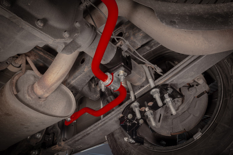 UMI 15-24 Ford F-150 1in Solid Rear Sway Bar - Black